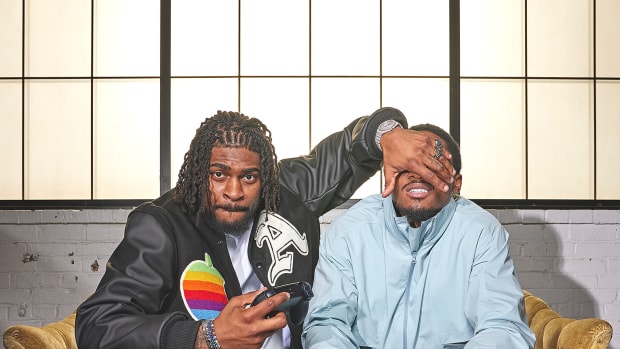 Stefon and Trevon Diggs play video games